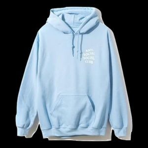 Sky is Falling Anti Social Social Club sweater. Worn in but cozy